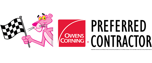 Owens Corning Preferred Contractor badge
